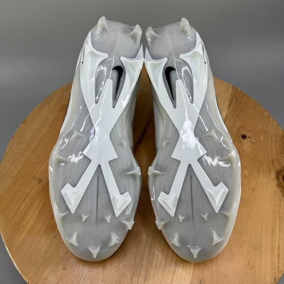 Nike Alpha Menace Elite 3 Mens Size 13.5 Football Cleats White DM1792-109 NEW - Picture 7 of 8